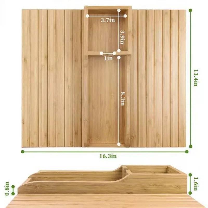 Bamboo Sofa Cup Holder | Living Room | Luvasmr - Satisfyingly Organised