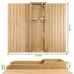 Bamboo Sofa Cup Holder | Living Room | Luvasmr - Satisfyingly Organised