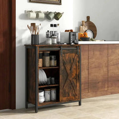 Farmhouse Storage Sideboard Cabinet | Living Room | Luvasmr - Satisfyingly Organised