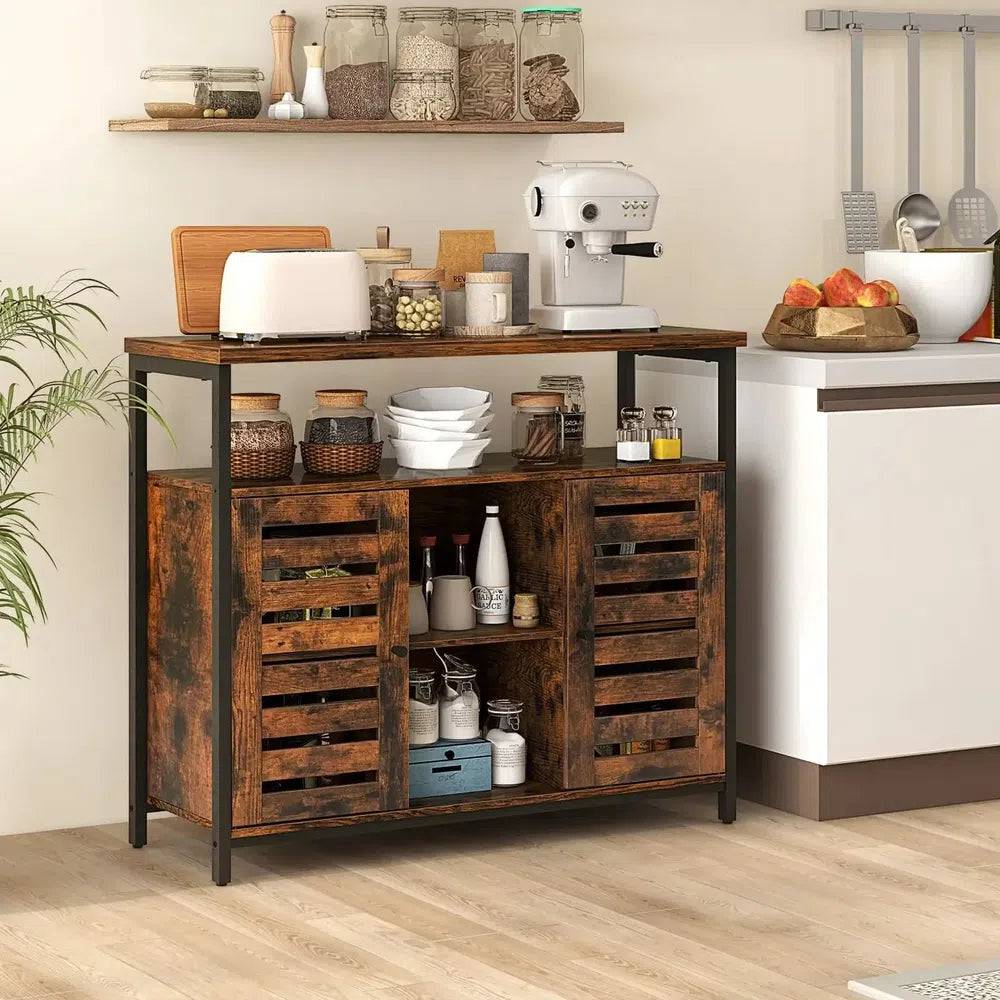 Industrial Buffet Storage Cabinet | Living Room | Luvasmr - Satisfyingly Organised