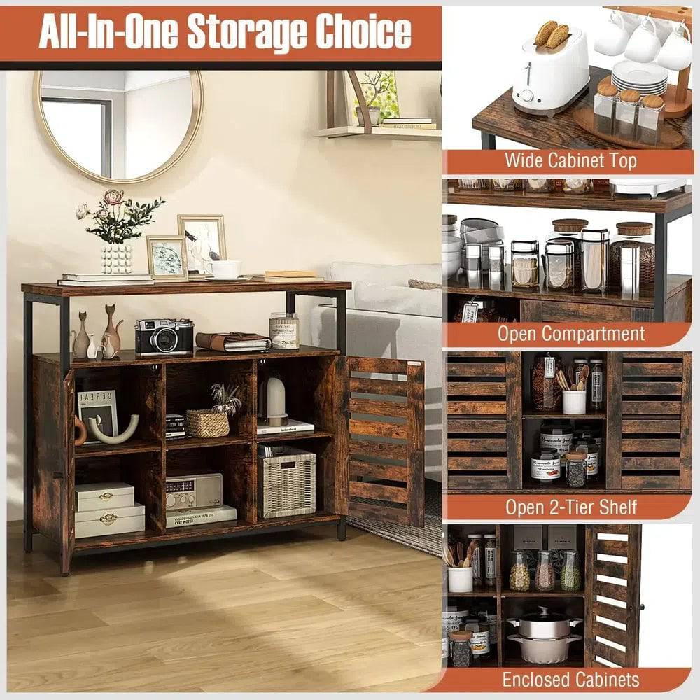 Industrial Buffet Storage Cabinet | Living Room | Luvasmr - Satisfyingly Organised