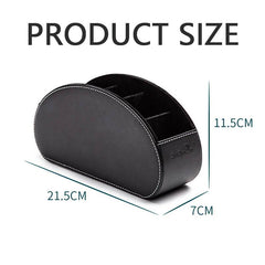 Leather Remote Control Storage Box | Living Room | Luvasmr - Satisfyingly Organised
