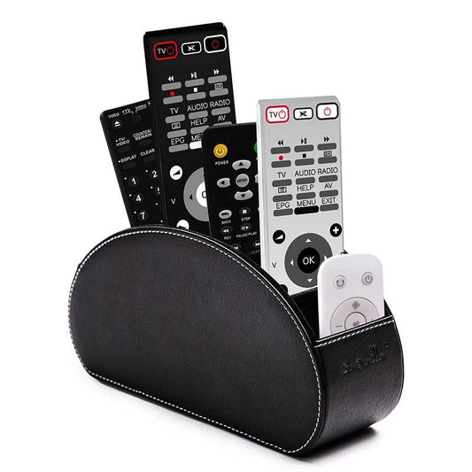 Leather Remote Control Storage Box | Living Room | Luvasmr - Satisfyingly Organised