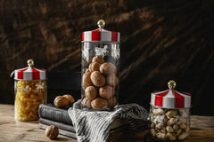 Nordic Creative Carousel Sealed Glass Jar | Kitchen | Luvasmr - Satisfyingly Organised