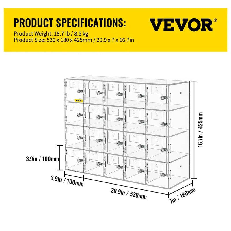 Cell Phone Storage Locker | Office | Luvasmr - Satisfyingly Organised