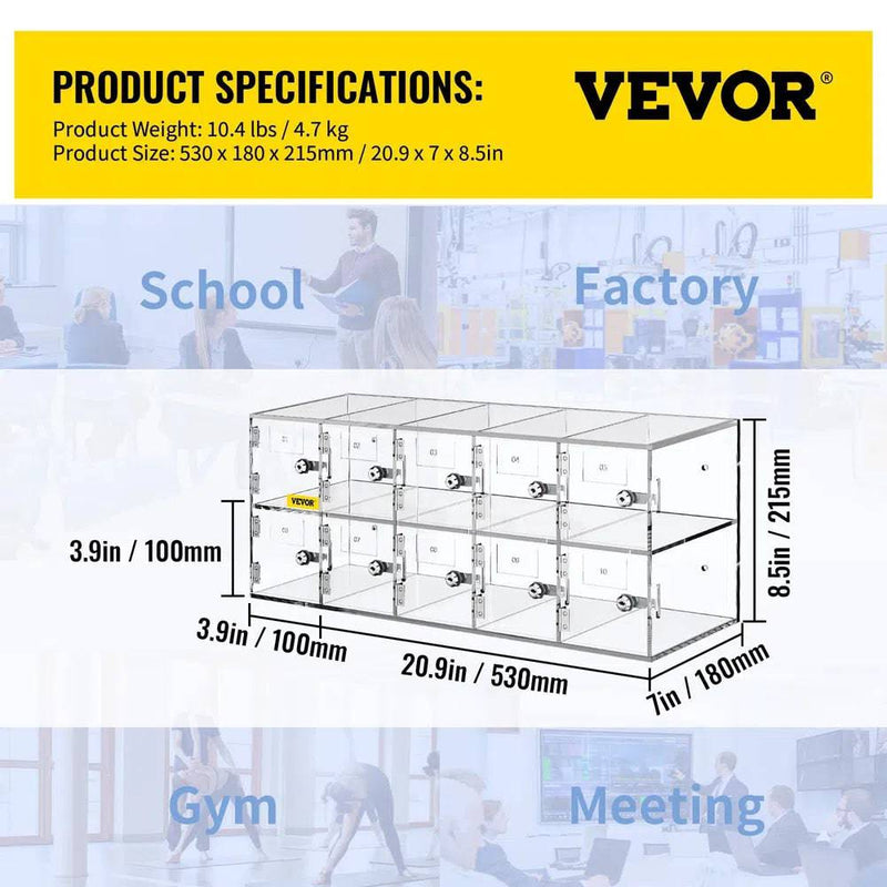 Cell Phone Storage Locker | Office | Luvasmr - Satisfyingly Organised