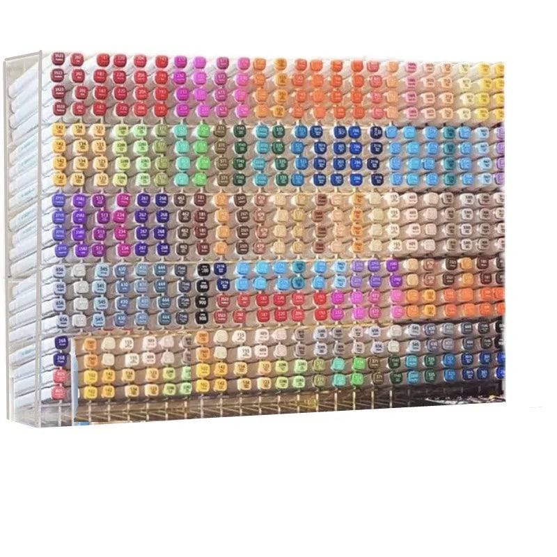 Acrylic Transparent Marker Holder | Office | Luvasmr - Satisfyingly Organised