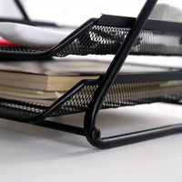 Three-Layer Metal File Tray | Office | Luvasmr - Satisfyingly Organised
