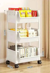 Multifunctional Trolley Storage Rack | Office | Luvasmr - Satisfyingly Organised
