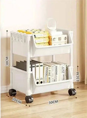 Multifunctional Trolley Storage Rack | Office | Luvasmr - Satisfyingly Organised