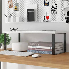 Simple storage rack Notebook computer stand desktop computer screen desktop elevated desktop storage and storage pad elevated |  | Luvasmr - Satisfyingly Organised