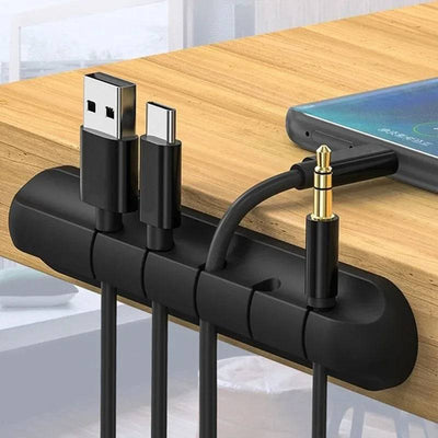 Desktop Self-Adhesive Cable Holder | Office | Luvasmr - Satisfyingly Organised