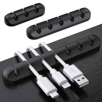 Desktop Self-Adhesive Cable Holder | Office | Luvasmr - Satisfyingly Organised