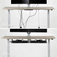 Under Desk Cable Management Tray | Office | Luvasmr - Satisfyingly Organised