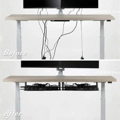 Under Desk Cable Management Tray | Office | Luvasmr - Satisfyingly Organised