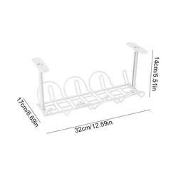 Under Desk Cable Management Tray | Office | Luvasmr - Satisfyingly Organised