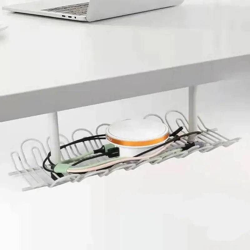 Under Desk Cable Management Tray | Office | Luvasmr - Satisfyingly Organised