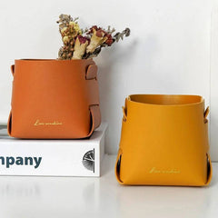 Creative Leather Storage Box | Office | Luvasmr - Satisfyingly Organised