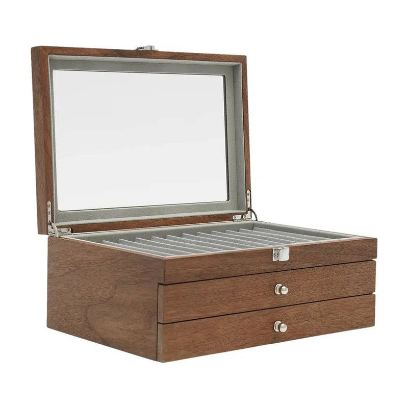 3-Tier 34 Slot Fountain Pen Display Case | Office | Luvasmr - Satisfyingly Organised
