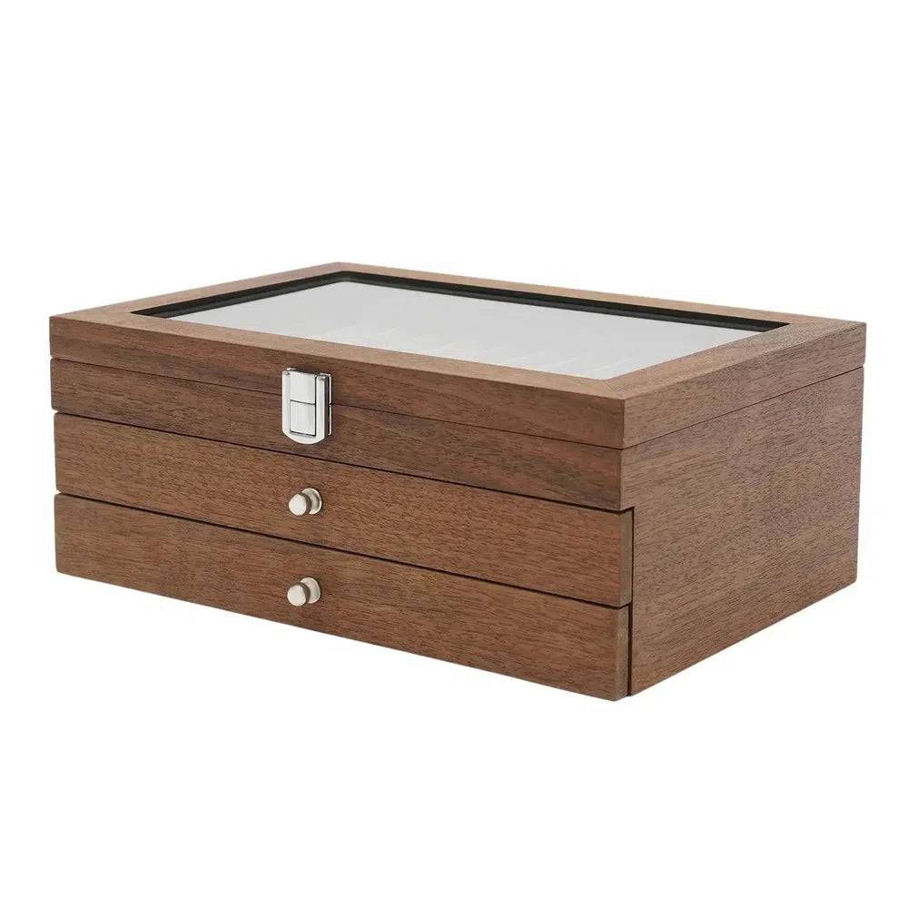 3-Tier 34 Slot Fountain Pen Display Case | Office | Luvasmr - Satisfyingly Organised