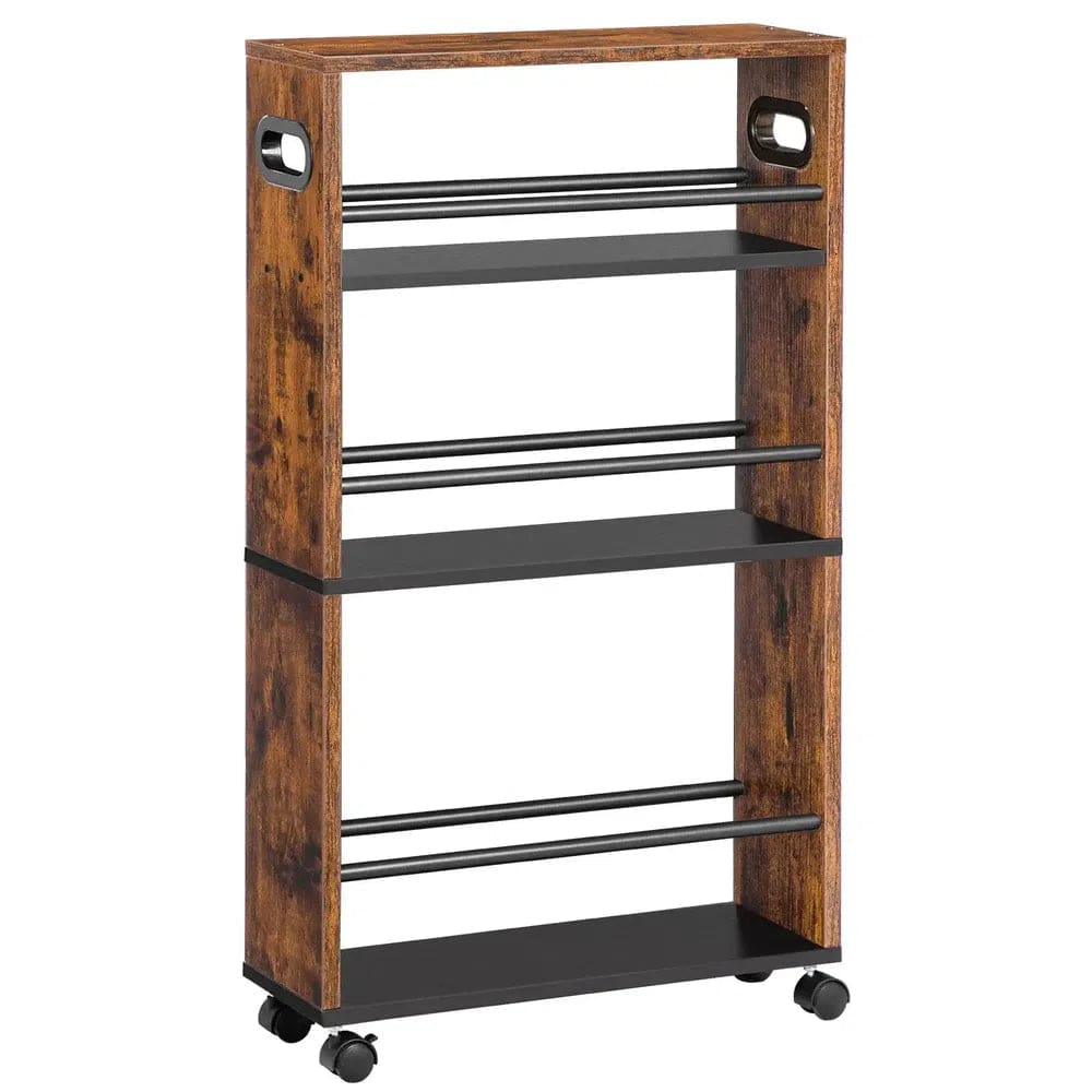 4-Tier Narrow Serving Trolley | Office | Luvasmr - Satisfyingly Organised