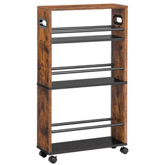 4-Tier Narrow Serving Trolley | Office | Luvasmr - Satisfyingly Organised