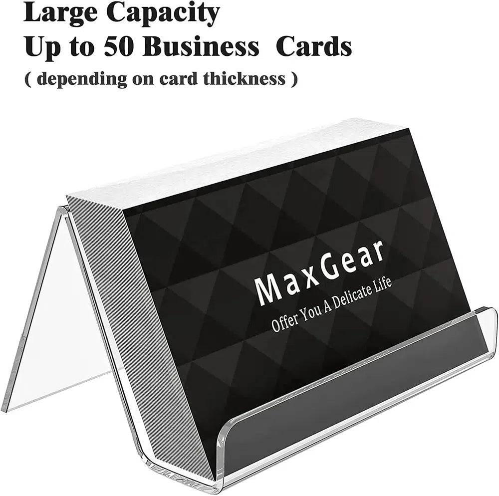 Transparent Acrylic Card Holder |  | Luvasmr - Satisfyingly Organised