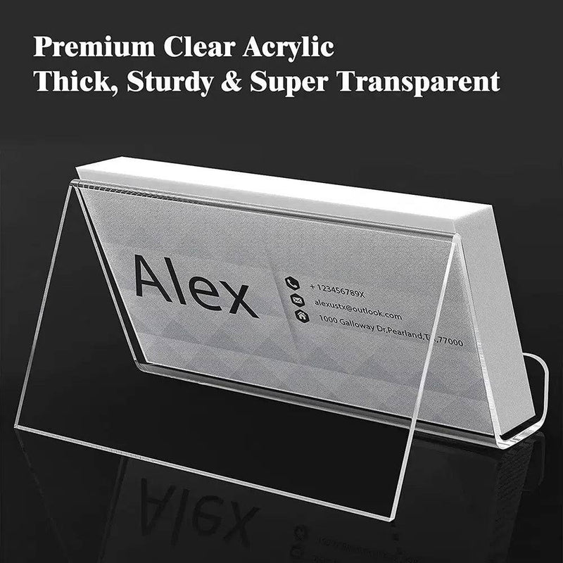 Transparent Acrylic Card Holder |  | Luvasmr - Satisfyingly Organised