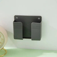 White Wall Mount Phone Plug Holder | Office | Luvasmr - Satisfyingly Organised