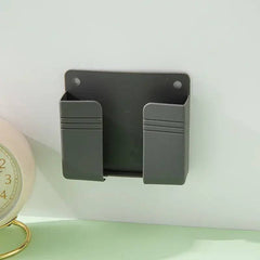 White Wall Mount Phone Plug Holder | Office | Luvasmr - Satisfyingly Organised