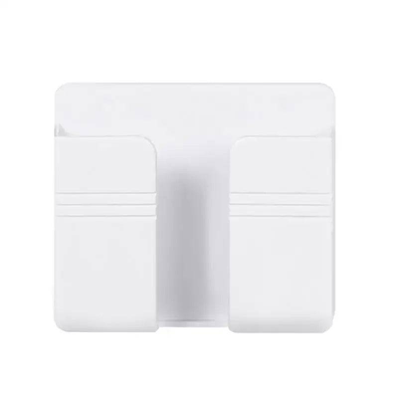 White Wall Mount Phone Plug Holder | Office | Luvasmr - Satisfyingly Organised