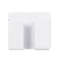 White Wall Mount Phone Plug Holder | Office | Luvasmr - Satisfyingly Organised