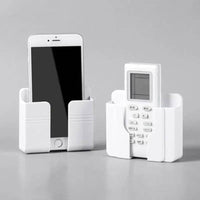 White Wall Mount Phone Plug Holder | Office | Luvasmr - Satisfyingly Organised