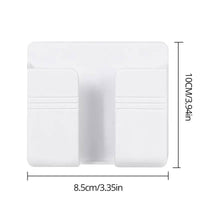 White Wall Mount Phone Plug Holder | Office | Luvasmr - Satisfyingly Organised
