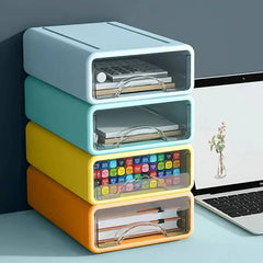 Rectangular Stackable Desktop Organiser | Office | Luvasmr - Satisfyingly Organised