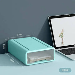 Rectangular Stackable Desktop Organiser | Office | Luvasmr - Satisfyingly Organised