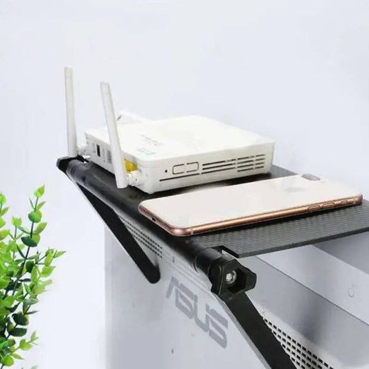 Adjustable Monitor Top Storage Rack | Office | Luvasmr - Satisfyingly Organised