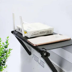 Adjustable Monitor Top Storage Rack | Office | Luvasmr - Satisfyingly Organised