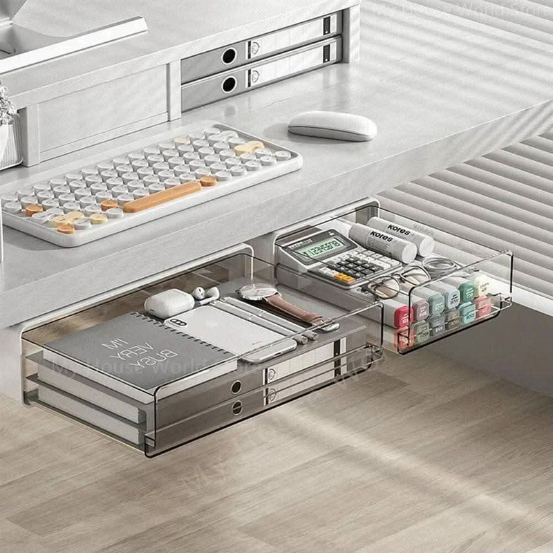 Under-Desk Adhesive Drawer Organiser - Luvasmr