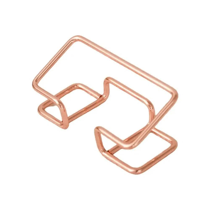 New Desktop Business Card Holder Fashion Metal Business Card Display Holder Modern Business Name Card Stand Home Office |  | Luvasmr - Satisfyingly Organised
