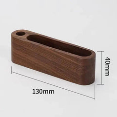 Wooden Business Card Holder with Pen Slot | Office | Luvasmr - Satisfyingly Organised