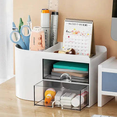 Creative Transparent Pen Holder | Office | Luvasmr - Satisfyingly Organised
