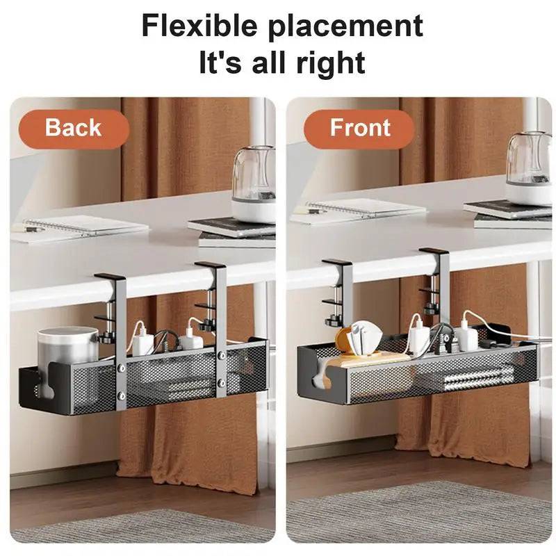 Under-Desk Cable Management Tray | Office | Luvasmr - Satisfyingly Organised