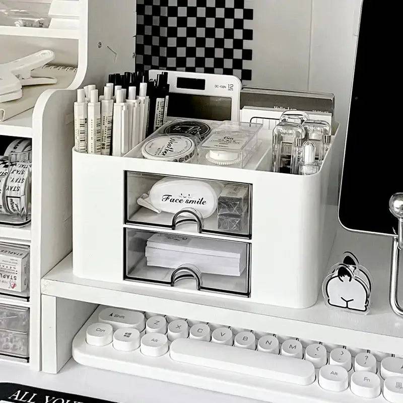 Square Penholder Storage Box | Office | Luvasmr - Satisfyingly Organised