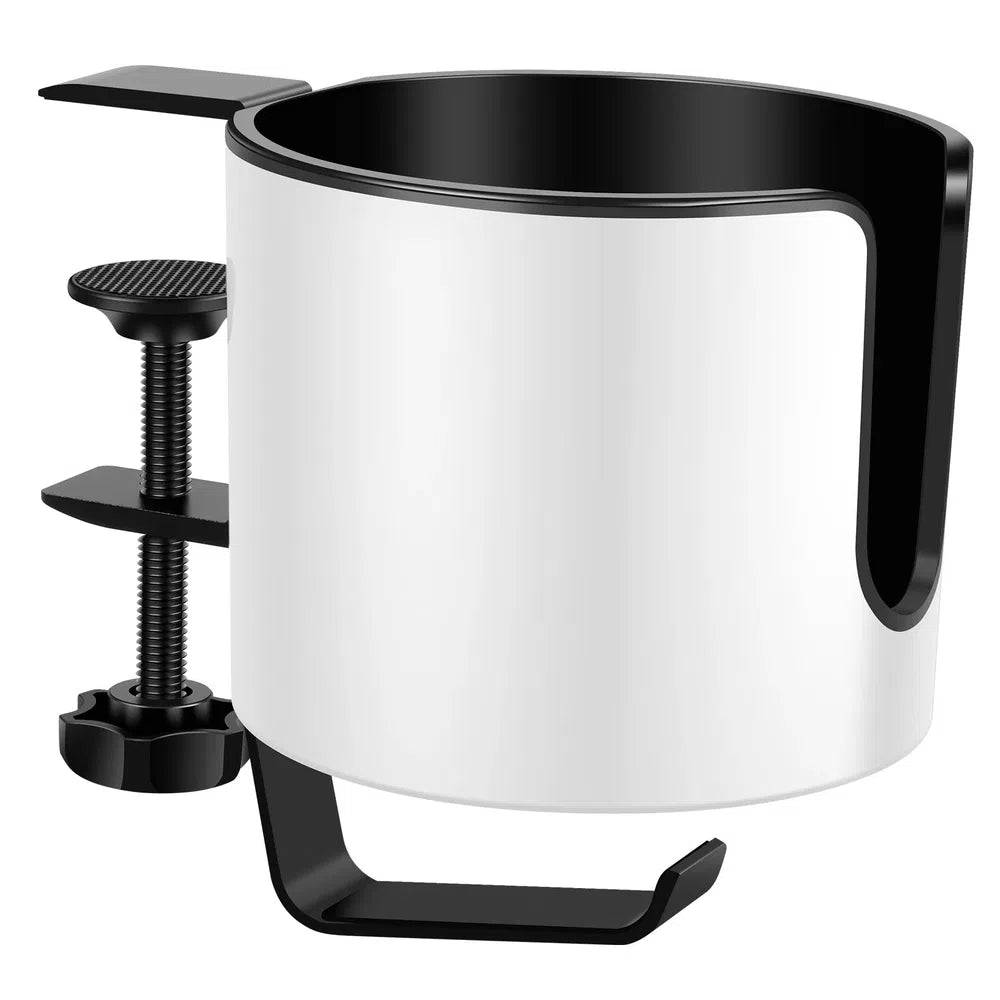 Table Clip-On Cup Holder | Office | Luvasmr - Satisfyingly Organised