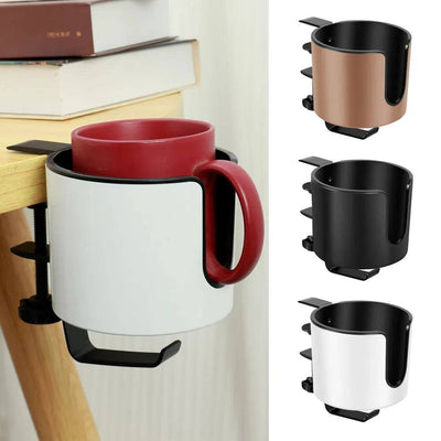 Table Clip-On Cup Holder | Office | Luvasmr - Satisfyingly Organised