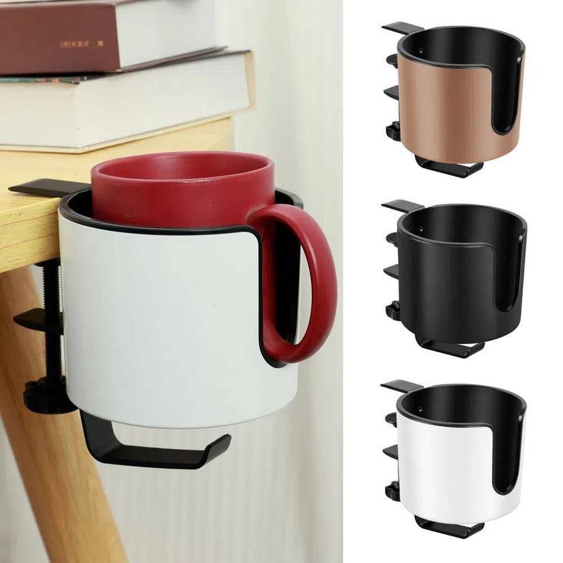 Table Clip-On Cup Holder | Office | Luvasmr - Satisfyingly Organised