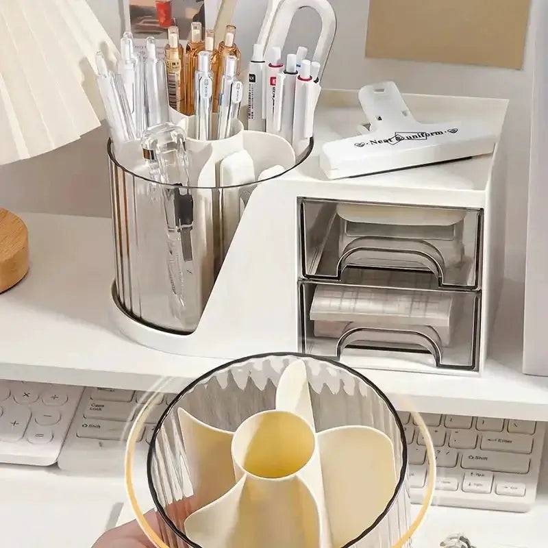 360° Rotating Multi-Function Desk Organiser | Office | Luvasmr - Satisfyingly Organised
