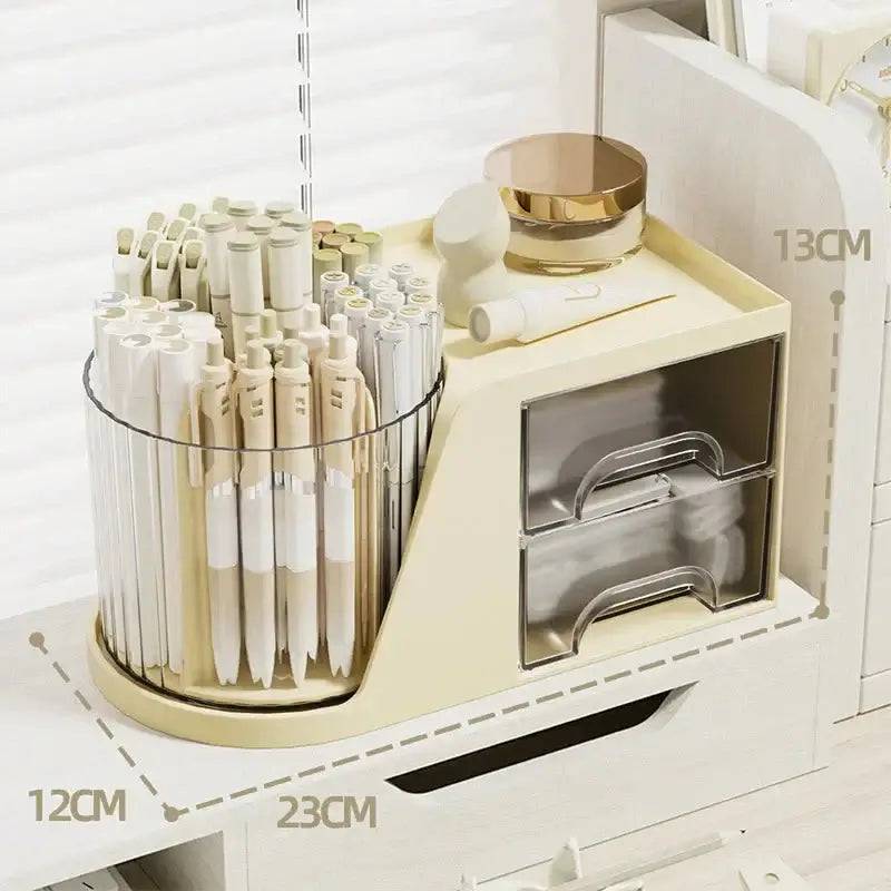 360° Rotating Multi-Function Desk Organiser | Office | Luvasmr - Satisfyingly Organised