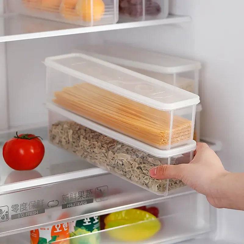 Kitchen Noodle Spaghetti Container Household Cereal Preservation Storage Box with Cover Spaghetti Box Kitchen Food Container |  | Luvasmr - Satisfyingly Organised